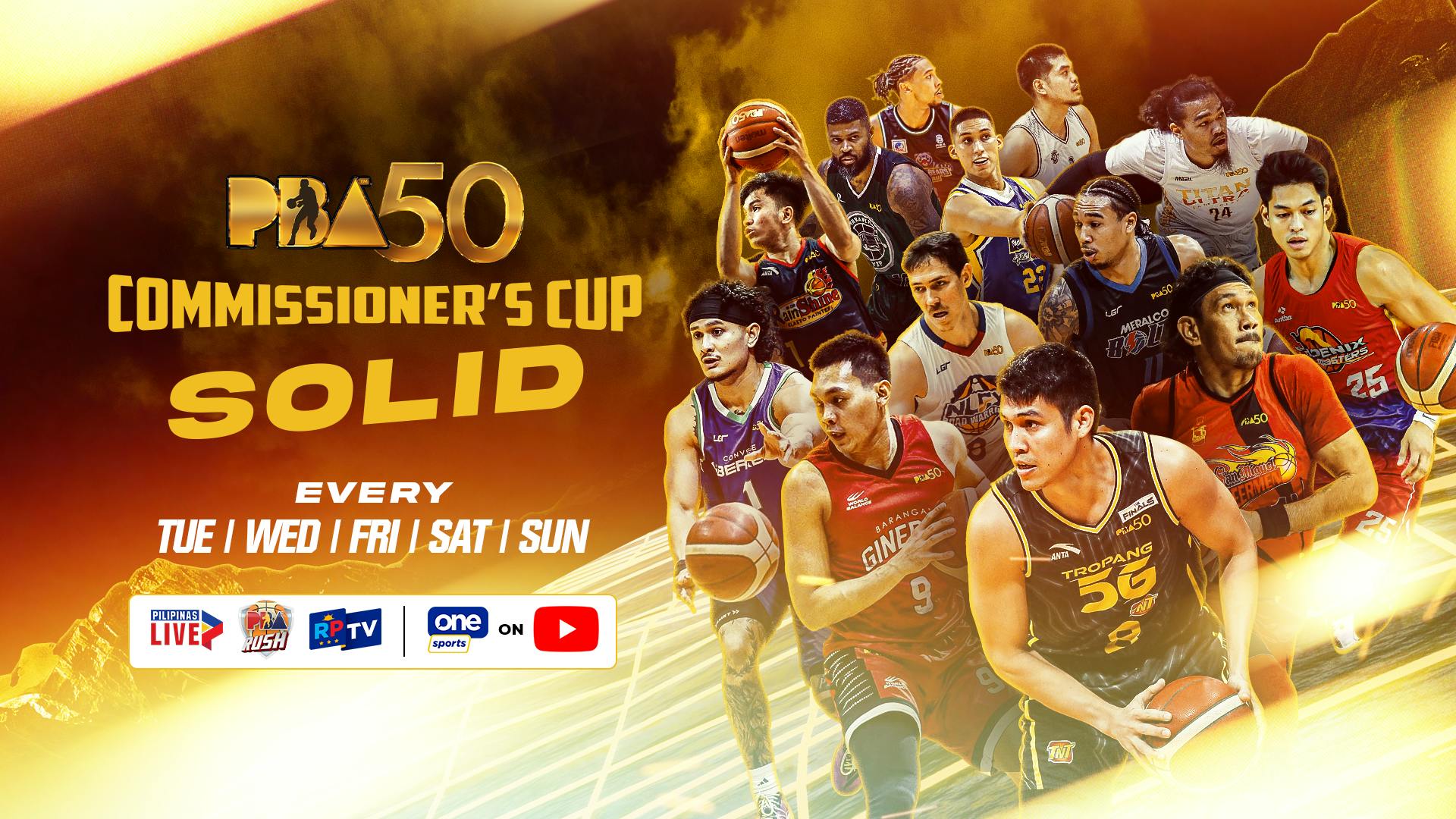 SCHEDULE | PBA Season 50 Commissioner